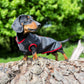 water-proof mini dachshund jacket DACMAC MINI in black
